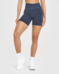 Effortless Seamless Shorts | True Blue