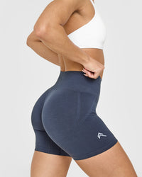 Effortless Seamless Shorts | True Blue