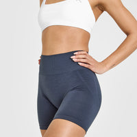 Effortless Seamless Shorts | True Blue
