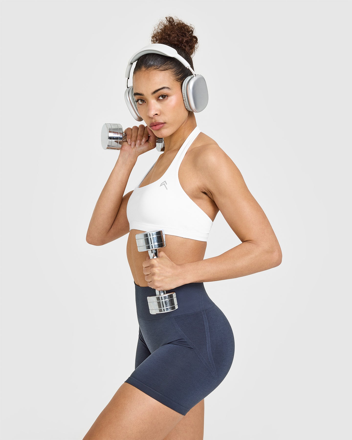 Effortless Seamless Shorts | True Blue