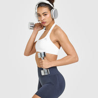 Effortless Seamless Shorts | True Blue