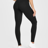 Unified Wrap Leggings | Black