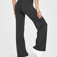 SoftMotionâ„¢ Straight Leg Bottoms | Soft Black
