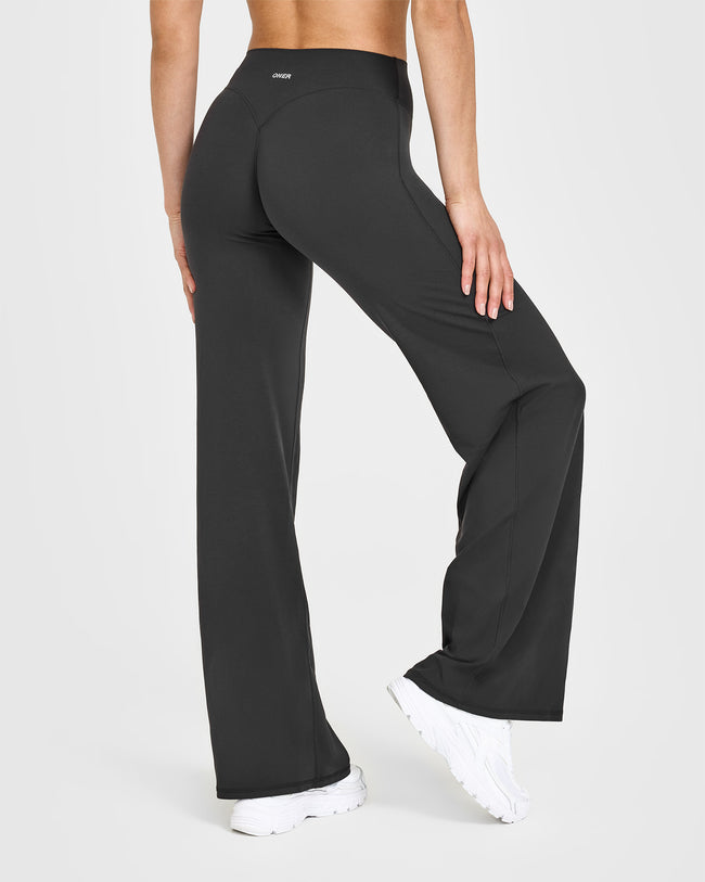 SoftMotionâ„¢ Straight Leg Bottoms | Soft Black