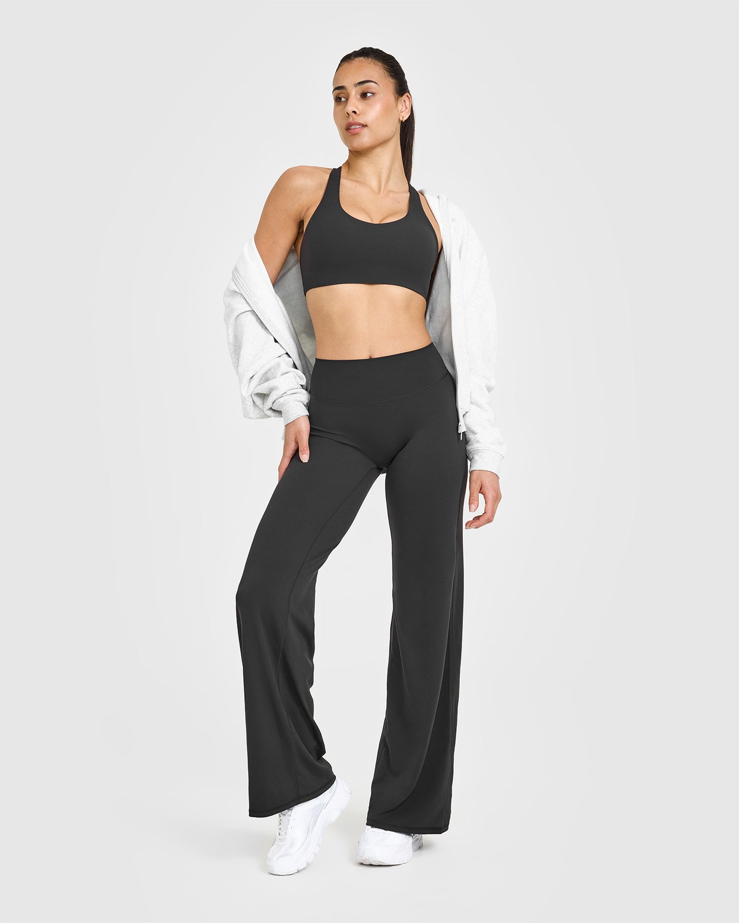 SoftMotionâ„¢ Straight Leg Bottoms | Soft Black