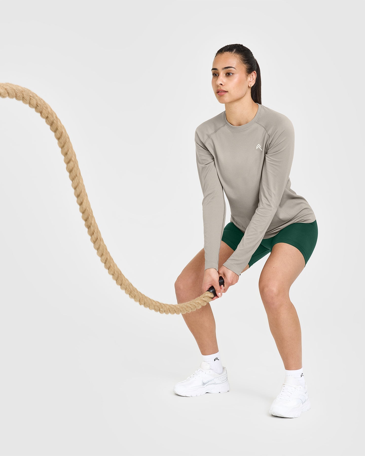 Go To Seamless Loose Long Sleeve Top | Warm Sand