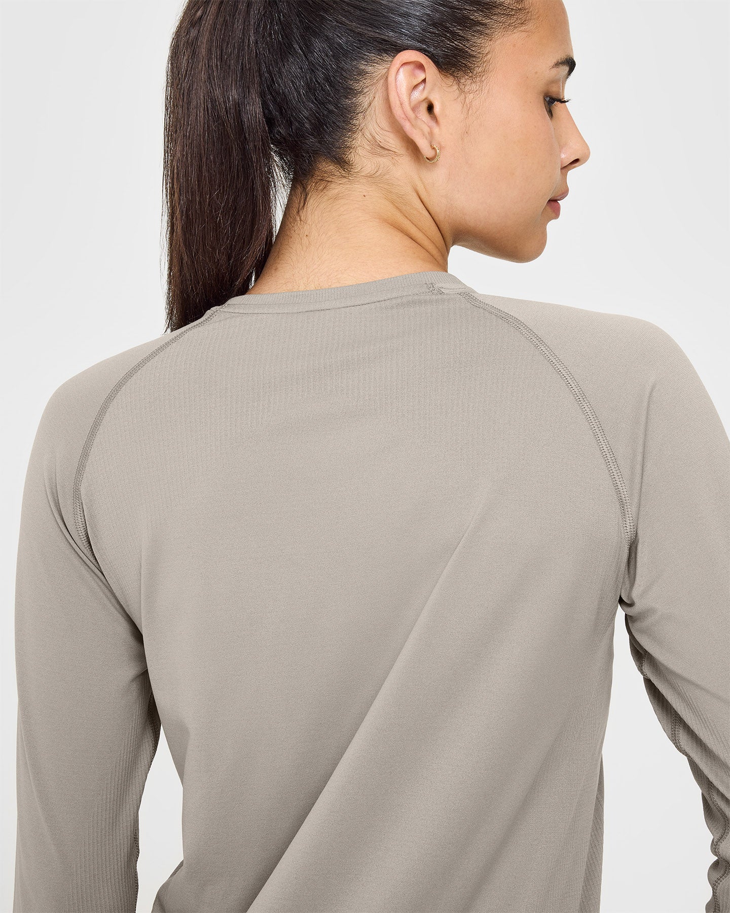 Go To Seamless Loose Long Sleeve Top | Warm Sand