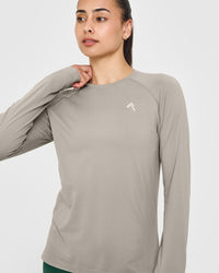 Go To Seamless Loose Long Sleeve Top | Warm Sand