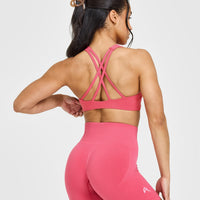 EasyLiftâ„¢ High Neck Sports Bra | Velvet Pink