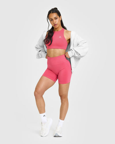 Effortless Seamless Shorts | Velvet Pink