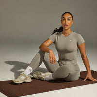 Go To Seamless Fitted Top | Warm Sand