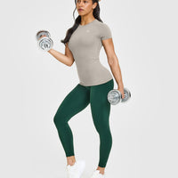 Go To Seamless Fitted Top | Warm Sand