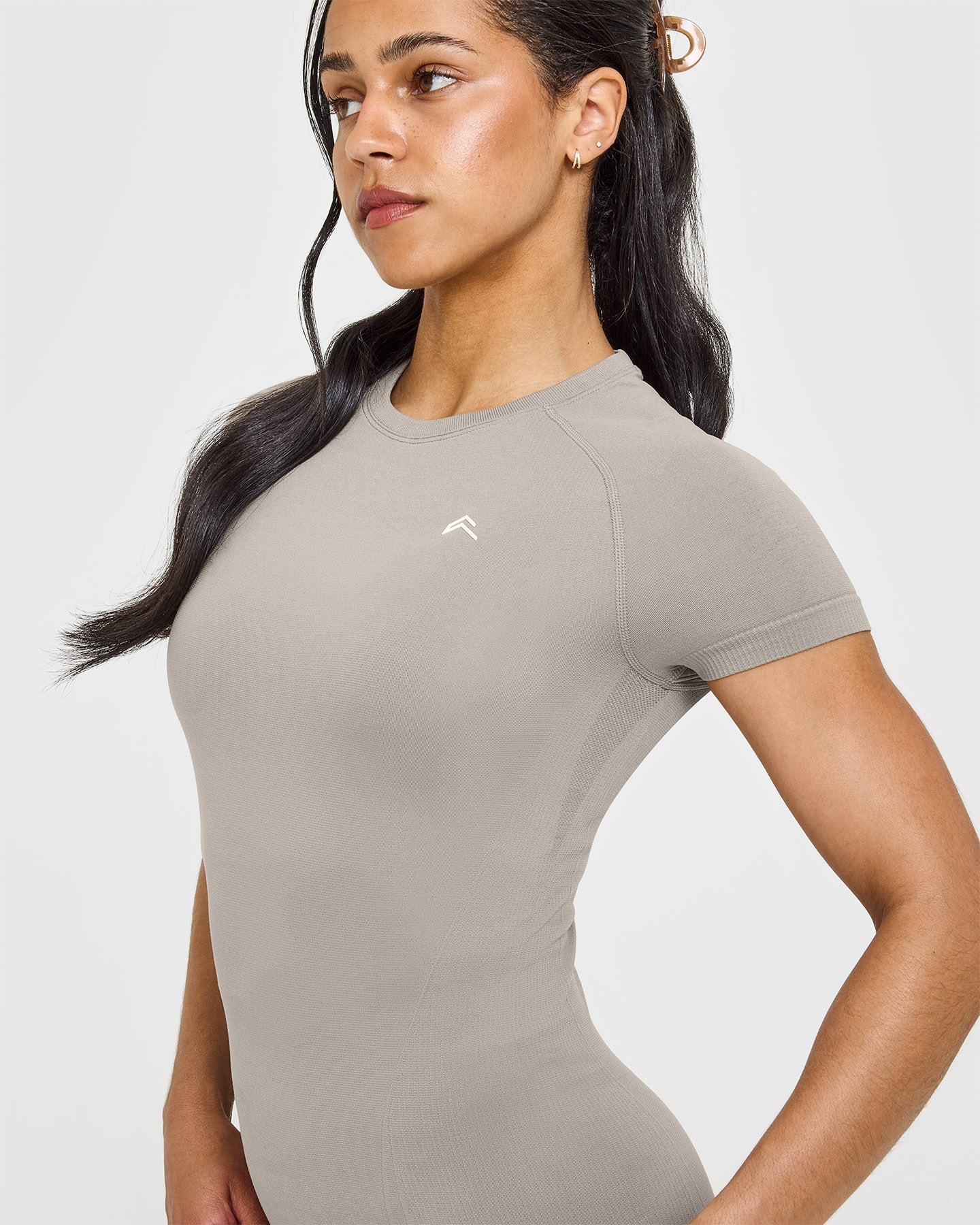 Go To Seamless Fitted Top | Warm Sand