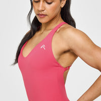 Unified Scoop Back All In One 6" | Velvet Pink
