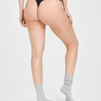 Invisible Thong 3 Pack | Black