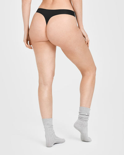 Invisible Thong 3 Pack | Black