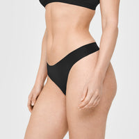 Invisible Thong 3 Pack | Black
