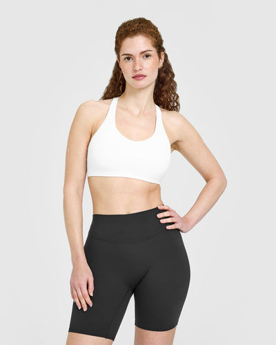 SoftMotion™ Sports Bra | White
