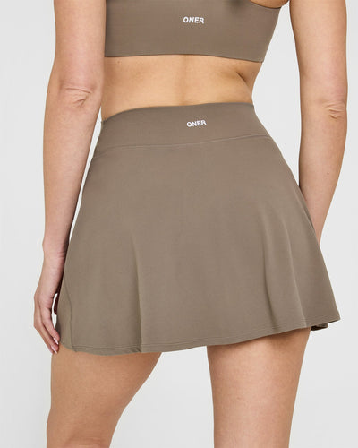 SoftMotion™ Skort | Moss Brown