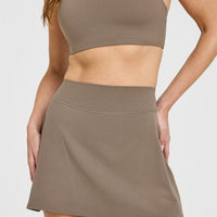 SoftMotion™ Skort | Moss Brown