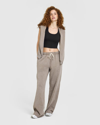 Cotton Fitted Mid Vest | Black