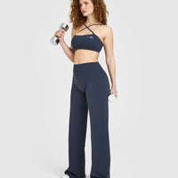 EasyLiftâ„¢ Multi Way Bandeau Bralette with White Logo | True Blue