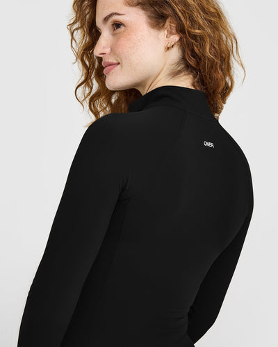 SoftMotion™ Jacket with White Logo | Black