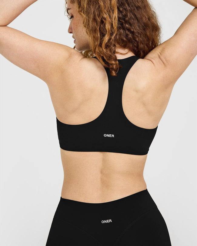 SoftMotion™ Sports Bra | Black