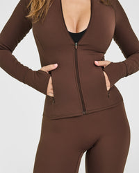 SoftMotion™ Jacket | Espresso Brown