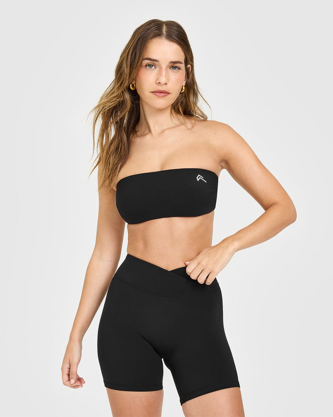 Unified Micro Bandeau Bralette | Black