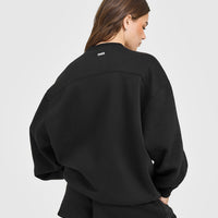 Foundations Oversized Oner 25 Sweatshirt | Black