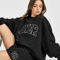 Foundations Oversized Oner 25 Sweatshirt | Black