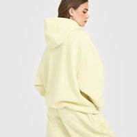 Foundations Oversized Oner 25 Hoodie | Pastel Yellow