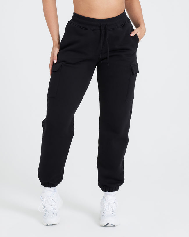 All Day Cargo Joggers | Black