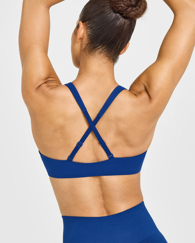 EasyLiftâ„¢ Cross Back Sports Bra | Vintage Navy
