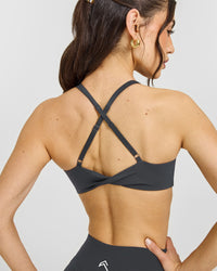 Unified Micro Bralette | Coal