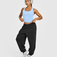 Cotton Fitted Vest | Washed Powdered Blue