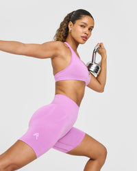 Effortless Seamless Shorts | Orchid Purple