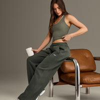 Foundations Straight Leg Joggers | Dark Khaki