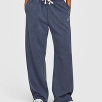 Raw Lounge Wide Leg Joggers | Washed True Blue