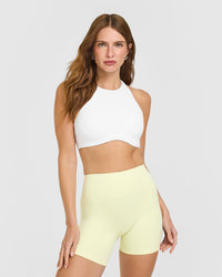 SoftMotion™ High Neck Sports Bra | White