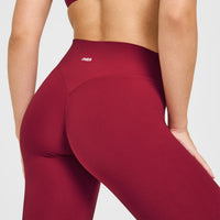 SoftMotion™ High Waisted Leggings | Ruby Red