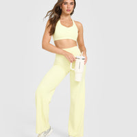 SoftMotionâ„¢ Sports Bra | Pastel Yellow