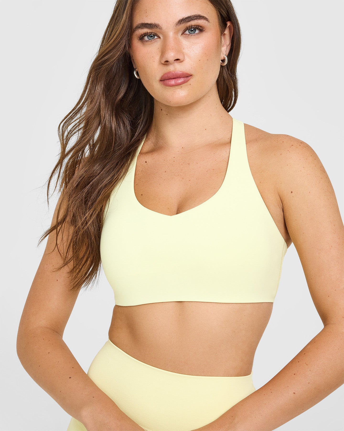 SoftMotionâ„¢ Sports Bra | Pastel Yellow