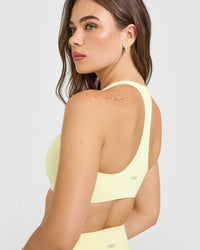SoftMotionâ„¢ Sports Bra | Pastel Yellow