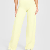 SoftMotionâ„¢ Straight Leg Bottoms | Pastel Yellow