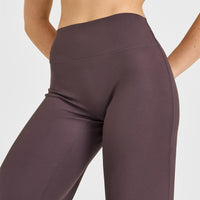SoftMotionâ„¢ Straight Leg Bottoms | Dark Umber Brown