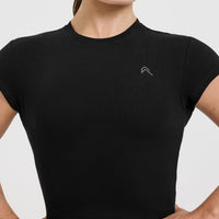 Cotton Icon Baby T-Shirt | Black