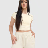 Cotton Icon Baby T-Shirt | Off White