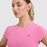 Cotton Icon Baby T-Shirt | Peony Pink